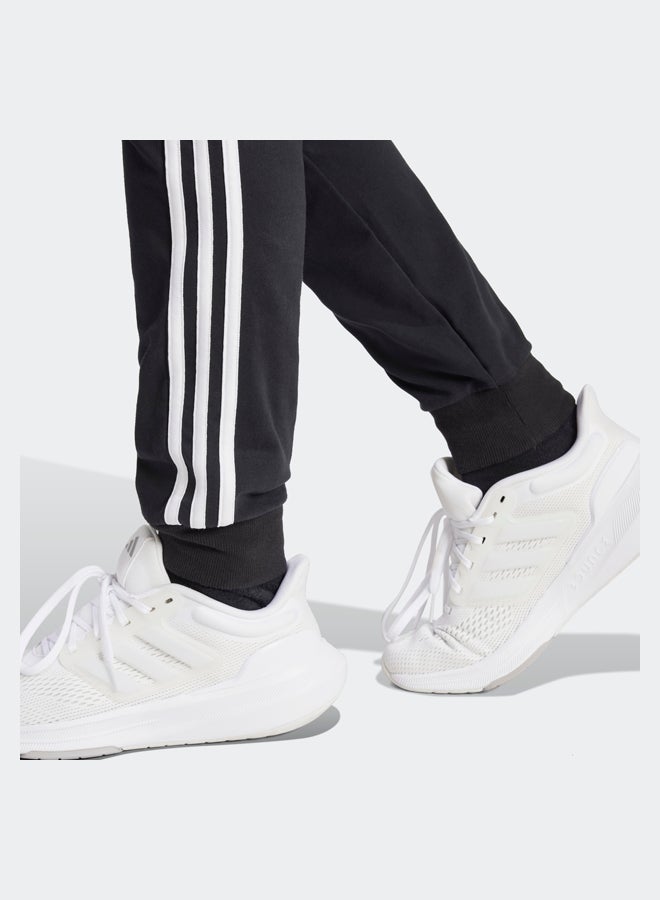 Adidas Essentials Single Jersey 3-Stripes Joggers - Image 5